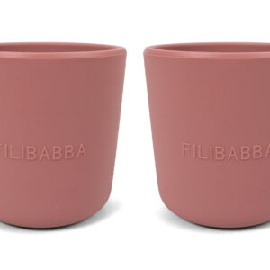 Juego de 2 Vasos de Silicona - Rosa