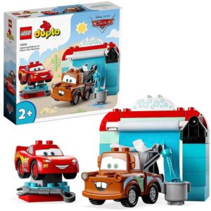 LEGO Disney 10996 Lightning McQueen y el divertido lavado de autos de Bumble.